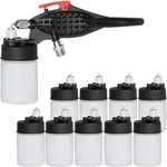Single Action Siphon Feed Airbrush With 5PCS Of 0.3MM Bottles And 0.5MM. Fixed Price $53.28.