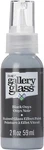 Folkart Gallery Glass Paint 2OZ-BLACK Onyx. Fixed Price $9.86.