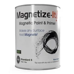 Magnetize-it! Magnetic Paint & Primer (water Based) Pound (pack Of 1), Grey. Fixed Price $26.62.