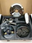 Appaso Shower Faucet And Tub Set, Nickel, Function Spray Head, APT125BN. Fixed Price $65.99.