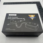 Ovaga 32PSI Airbrush Kit With Compressor, Rechargeable Multi-function Open Box. Fixed Price $64.87.