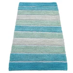 Chardin Home Cordural Stripe Bath Rug Runner Skid Resistant Latex Spray. Fixed Price $56.34.
