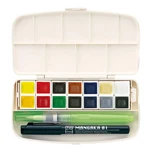 Kuretake Gansai Tambi Portable Watercolor Paint Set 14 Colors With Brush Japan. Fixed Price $38.21.