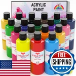 Smallbudi 18 Colors Large Acrylic Paint Set 8.45 Oz 250 Ml Bulk. Fixed Price $40.33.