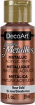 Decoart Dazzling Metallics Acrylic Paint 2OZ-ROSE Gold. Fixed Price $8.79.