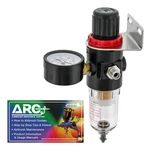 Airbrush Compressor Pressure Regulator Gauge Water Trap Moisture Filter Hose. Fixed Price $17.99.
