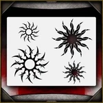 Tribal 5 Airbrush Stencil Template Airsick. Fixed Price $14.99.