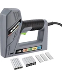 Workpro Electric Corded 4 1 Stapler/pin Nail/brads Gun W/3000 Asst Staples. Fixed Price $32.99.