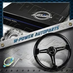 Gloss Coat Sparkle Wood Grip Black Spoke 13.75" Nrg Steering Wheel RST-018BSB-BK. Fixed Price $180.00.