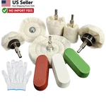Neeki 9 Pc Drill Buffing Wheels Polishing Compound Kit Metal Jewelry From Usa. Fixed Price $19.88.