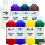 Milo Washable Paint For Kids 8 Colors 16 Oz Bottles Made The Usa Saf.... Fixed Price $52.01.