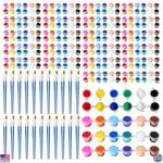 25 Pack Mini Acrylic Paint Set, 350 Pcs Kids Kit Container Strips Storage,. Fixed Price $55.39.