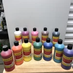 School Smart Tempera Paint 16FL Oz Set Of 12 Colors New Free Shipping. Fixed Price $49.99.