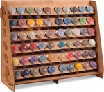 Plydolex Paint Rack Organizer With 60 Holes Suitable Citadel, Wooden. Fixed Price $64.11.