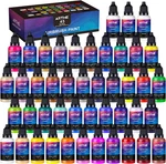 Airbrush Paint, Artme 42 Colors With 3 Thinner, Ready To Spray, Opaque & Water. Fixed Price $44.99.