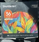 Shuttle Art Acrylic Paint 36 Colors Set. Fixed Price $25.00.