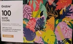 Grabie 100 Colors Watercolor Paint Set - 50 Regular, 35 Metallic, Macaron And. Fixed Price $24.99.