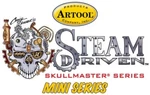 Artool Freehand Airbrush Stencil Steam Driven Skull Mini Series Craig Fraser Set. Fixed Price $75.00.