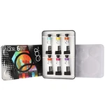 New Qor High Chroma 6 Set By Golden, X 5 Ml Tubes, Professional Watercolor Paint. Fixed Price $62.08.