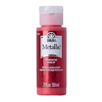 Folkart Metallic Bright Red Acrylic Paint 2 Oz Smooth Coverage Usa Made. Fixed Price $14.29.