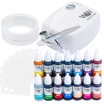 Cake Airbrush Kit 17PCS Speed Mains Powered Spray Gun 13 Colors Watson Webb. Fixed Price $154.99.