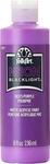 Folkart Neon Acrylic Craft Paint, Purple 8 Fl Oz (pack Of 1),. Fixed Price $11.66.