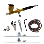 Paasche Talon Gold/black Cerakote (w/heads 1,2&3) Airbrush Set C-TG3AS-GB. Fixed Price $132.00.