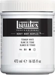 Liquitex Professional Heavy Body Acrylic Paint, 16-OZ (473ML) Pot, Titanium Whit. Fixed Price $54.75.