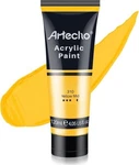 Artecho Yellow Acrylic Paint, Mid (120ML / 4.05OZ) Tubes. Fixed Price $10.99.