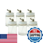 Paasche Airbrush Assembly Glass Paint Bottle Clear H-1-OZ-6P. Fixed Price $69.41.