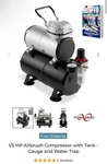 Point Zero Double Piston Air Compressor. Fixed Price $85.00.
