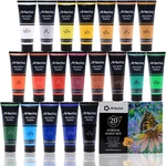 Artecho Professional Acrylic Paint Set, Primary Colors (120ML / 4.05OZ) Tubes. Fixed Price $63.98.