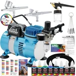 Cool Runner Ii Kit With Compressor Dual Fan, 3 Airbrushes, 6 Co.... Fixed Price $223.77.