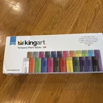 New Kingart Tempera Paint Sticks - 24. Fixed Price $9.99.
