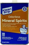 Klean-strip QKSP94005CA 1 Quart Odorless Mineral Spirits Interior Jobs LIQ046. Fixed Price $29.99.
