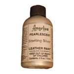 Angelus Pearlescent Leather Acrylic PAINT,4 Ounce Sterling Silver. Fixed Price $11.75.