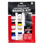 70AS Angelus Leather Paint Basics Kit Of Assorted Colors 1 Ounce. Fixed Price $32.95.