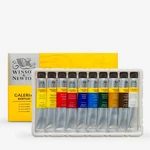 Winsor Newton Galeria Acrylic Paint, 10 X 20ML 0.7--OZ Tube Set. Fixed Price $43.61.