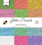 Dcwv Single-sided Cardstock Stack 6"X6" 24/PKG-GLITTER 6X6, Multicolored. Fixed Price $14.76.