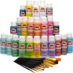 Apple Barrel 13430 Acrylic Paint Kit Piece Set With Brushes & Lessons - New. Fixed Price $59.99.