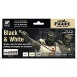 Vallejo Black & White Acrylic Paint Set For Miniatures. Fixed Price $29.99.