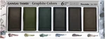 Kuretake Gansai Tambi Graphite Colors, 6 Set, Watercolor Paint For Profes. Fixed Price $28.00.