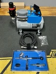 Avanti Airbrush Compressor Combo Kit AV-AB-01 Indoor 120VAC 3-WIRE 1/4 Bsp. Fixed Price $90.00.