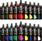 Acrylic Paint, Shuttle 18 Colors Pouches (120ML/4.06OZ), Artis. Fixed Price $37.99.