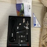 3 Tips Cups G79 All-purpose Gravity Dual-action Spray Gun Trigger Airbrush. Fixed Price $47.00.