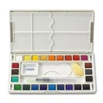 27 Piece Pocket Watercolor Set 24 Vibrant Quality Brush For On The Go. Fixed Price $21.09.
