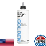 Golden Acryl 16 Oz Glaze Liquid Satin GLDNMED473-3721. Fixed Price $39.36.