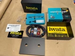 Iwata Eclipse Hp-bcs Value Siphon Airbrush Set Model ECL2001 W/paints Brand New. Fixed Price $164.00.
