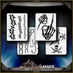 Mini Rebel Set Airbrush Stencil Template Airsick. Fixed Price $15.00.