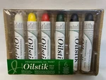 Set 6 Jack Richeson & Co. 121302 Professional Shiva Matte Oil Paintstiks. Fixed Price $35.50.